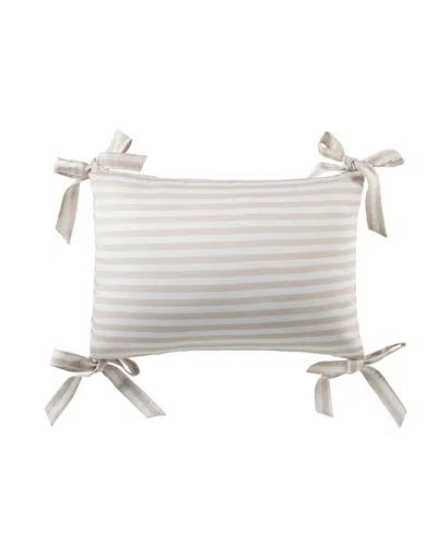 Domani Home Dune Boudoir Sham In White