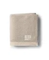 Domani Home Brunello Baby Blanket In Beige With Cream Dots