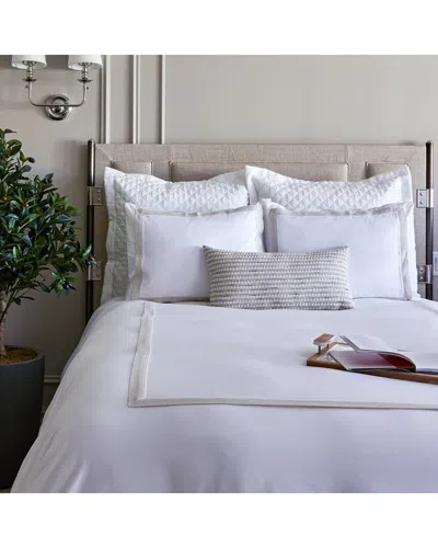 Domani Home Casanova Linen Duvet Set - Ivory/pearl In White