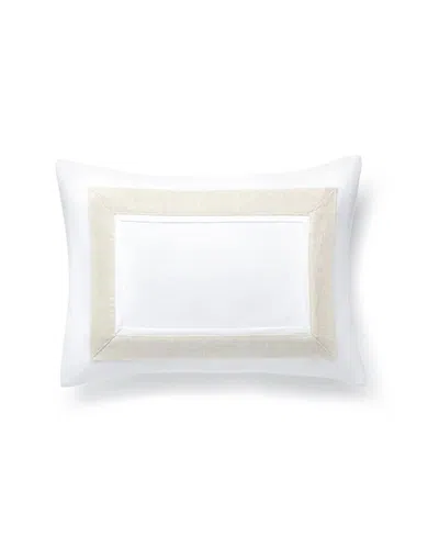 Domani Home Casanova Sham, Euro In White