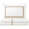 Domani Home Classic Hotel Queen Comforter, Sheet & Shams Set In White