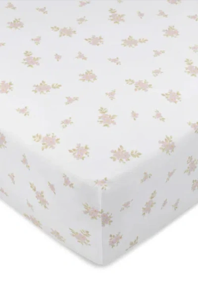 Domani Home Cotton Crib Sheet In Jardin