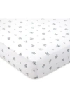 Domani Home Cotton Crib Sheet Set In Blue Multi