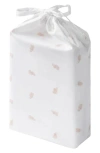 Domani Home Cotton Crib Sheet Set In Peach