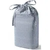 Domani Home Cotton Sateen Crib Sheet Set In Leze Blue