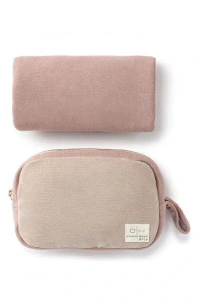 DOMANI HOME DOMANI HOME DOTTY BLANKET & POUCH SET
