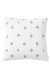 Domani Home Dune Cotton Sateen Sham In White