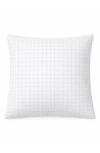Domani Home Dune Cotton Sateen Sham In White
