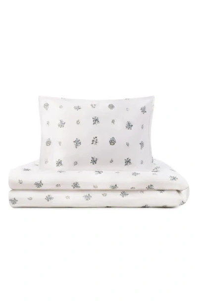 DOMANI HOME DOMANI HOME FEUILLE BLUER 300 THREAD COUNT KING SHEET SET