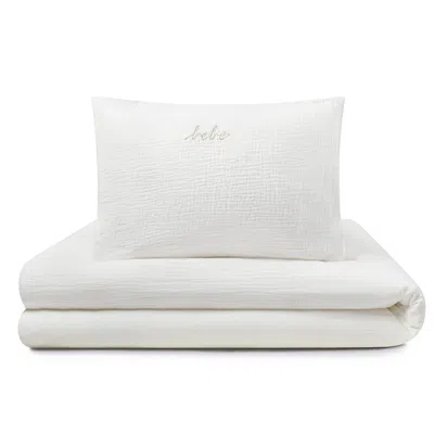 Domani Home Gauze Bebe Boudoir Sham, Crib In White