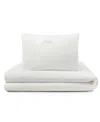 Domani Home Gauze Bebe Crib And Toddler Duvet Cover In White