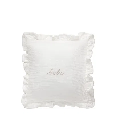 DOMANI HOME GAUZE BEBE RUFFLE 10X10 SHAM