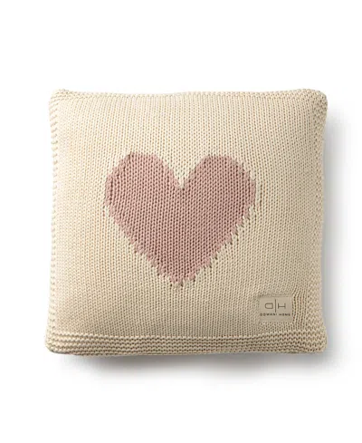 Domani Home Heart Cushion In Neutral