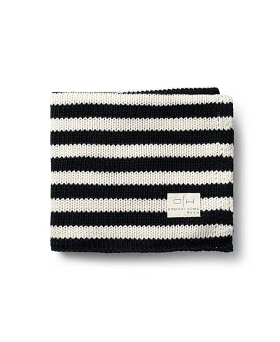 Domani Home Iconic Stripe Knit Baby Blanket