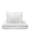 Domani Home Jardin Crib Or Toddler Bed Duvet Cover In White