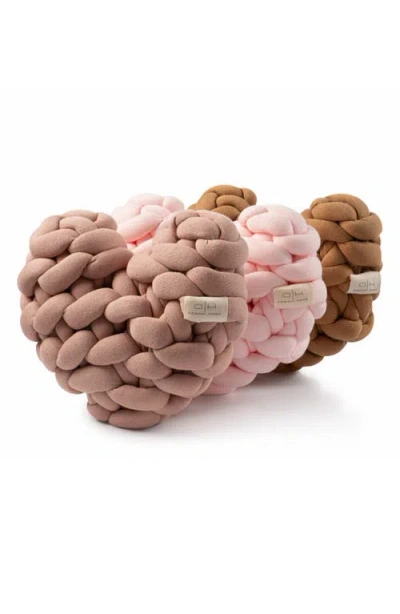 Domani Home Kids' Heart Knot Accent Pillow In Multi