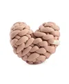 Domani Home Knit Heart Knot Pillow