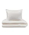 Domani Home Leze Crib Sheet, Standard In White