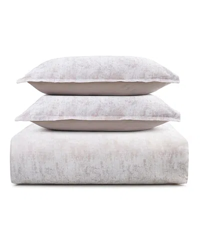 Domani Home Linea Linen 4 Piece Set, Twin In Multi Colored