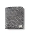 Domani Home Linear Throw Blanket In Gray