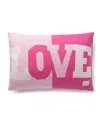 Domani Home Love Cushion In Pink
