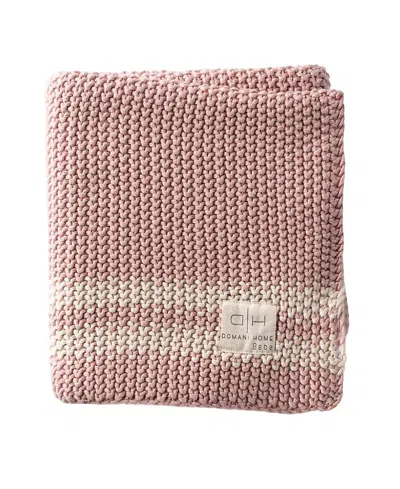 Domani Home Marici Blanket In Pink