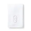Domani Home Monogram Guest Towel, C In White