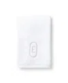 Domani Home Monogram Guest Towel, E In White