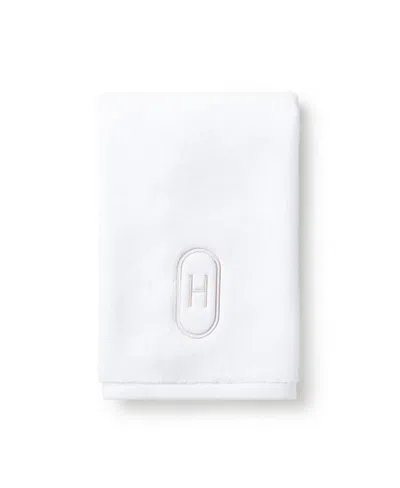 Domani Home Monogram Guest Towel, H In White