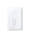 Domani Home Monogram Guest Towel, W In White