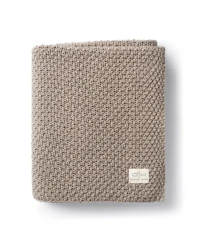 Domani Home Newport Throw Blanket In Brown