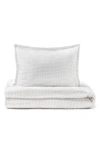 Domani Home Oxford Queen Sheet Set In White