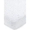 Domani Home Print Bassinet Crib Sheet In Terrazzo