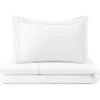 Domani Home Scallop Full Comforter, Sheet & Shams Set In Blue
