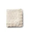 Domani Home Scalloped Pointelle Blanket In Neutral