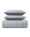 Domani Home Tartan Linen 4 Piece Set, Queen In Multi Colored