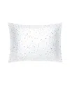 Domani Home Terrazzo Cotton Boudoir Sham In White