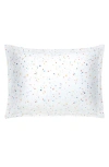 Domani Home Terrazzo Cotton Boudoir Sham In White Multi