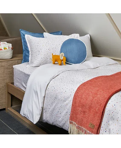 Domani Home Terrazzo Linen 4 Piece Set, Full In White