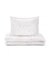 Domani Home Terrazzo Sheet Set, Twin In White