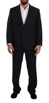 Domenico Tagliente Elegant Blue Two-piece Deconstructed Suit