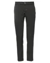 Domenico Tagliente Man Pants Black Size 40 Polyester, Viscose, Elastane In Black