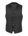 Domenico Tagliente Man Tailored Vest Black Size 40 Polyester