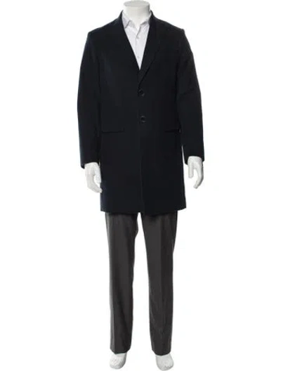Pre-owned Domenico Tagliente Overcoat In Blue