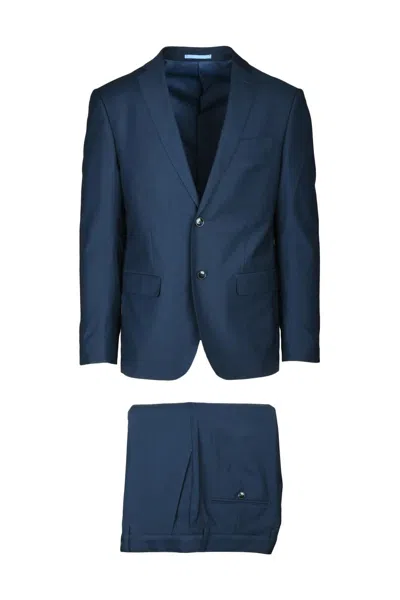 Domenico Tagliente Tailored Suit - Multicolor In Blue