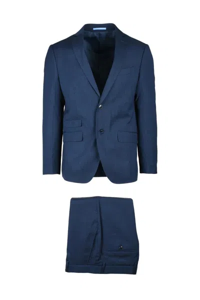 Domenico Tagliente Tailored Suit - Multicolor In Blue