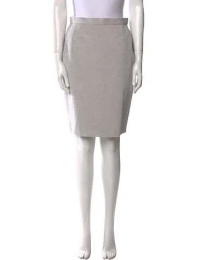 Pre-owned Domenico Vacca Knee-length Skirt In Neutral
