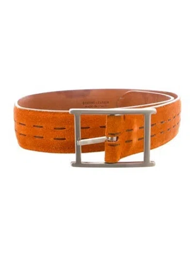 Pre-owned Domenico Vacca Leather Belt In Brown