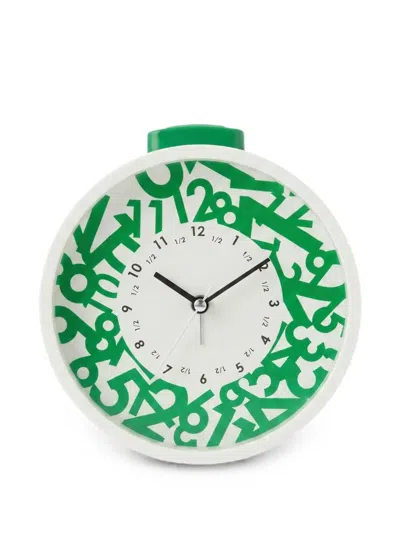 Domeniconi Circular-shape Table Clock In Multi