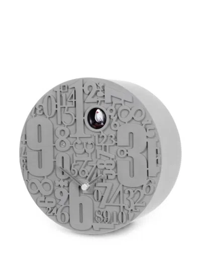 Domeniconi Metropolis Cuckoo Wall Clock In Animal Print